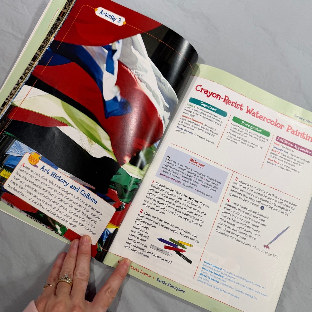 SRA Science Art Connections Activity Book PreK-6 McGraw-Hill 2005 STEM Resource - Picture 9 of 10